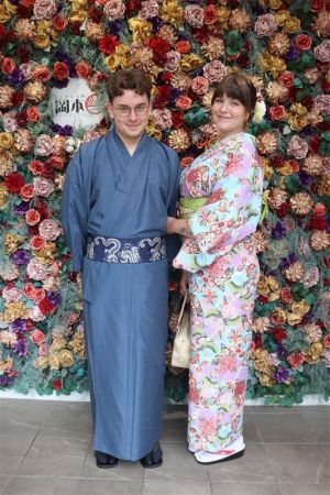 男性着物