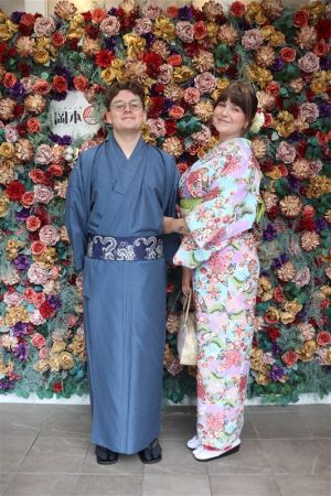 男性着物