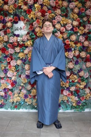 男性着物