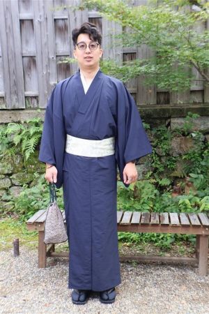 男性着物