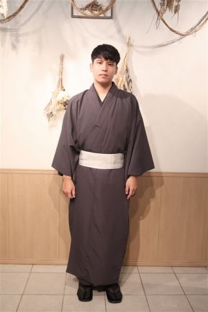 男性着物