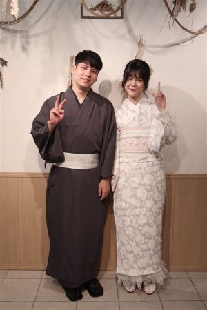 男性着物