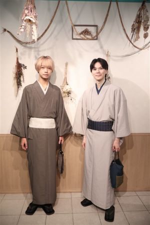 男性着物