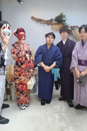男性着物