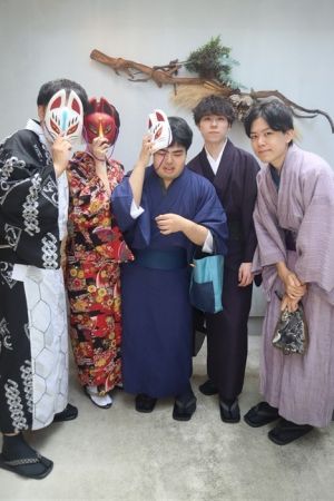 男性着物