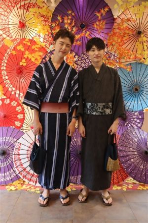 男性浴衣