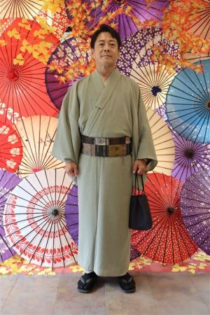 男性着物