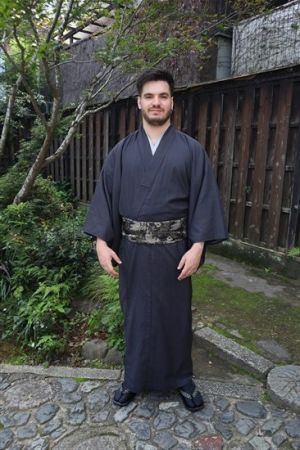男性着物