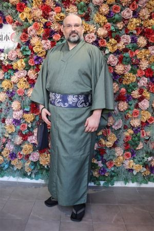 男性着物