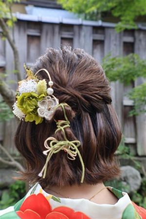 フリーチョイスヘアセット