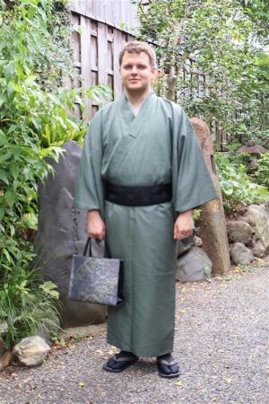男性着物