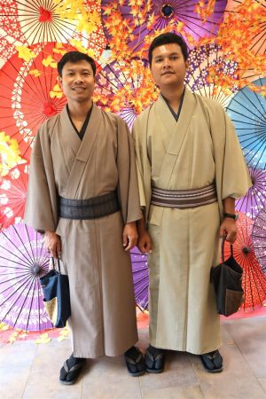 男性着物