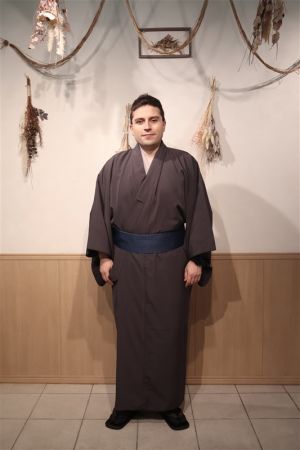 男性着物