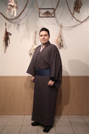 男性着物