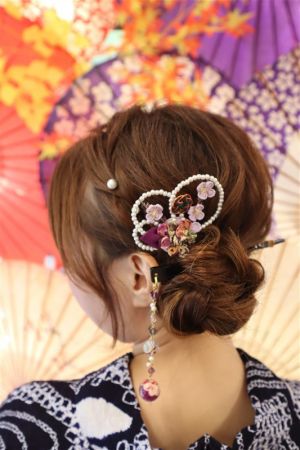 フリーチョイスヘアセット