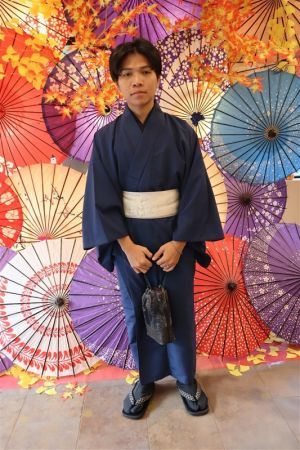 男性着物
