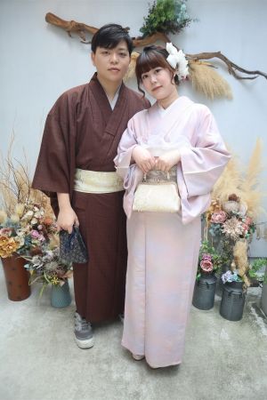 男性着物