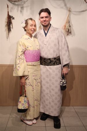 男性着物