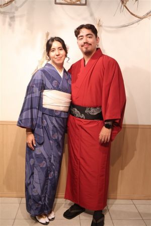 男性着物