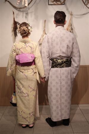 男性着物