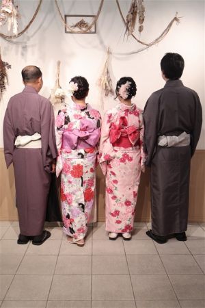 男性着物