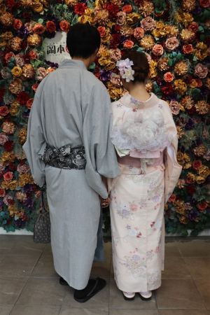 男性着物