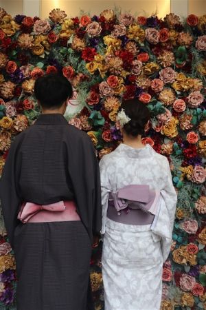 男性着物