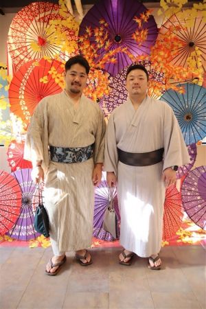 男性浴衣