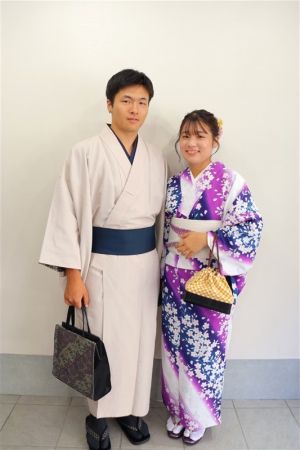 男性着物