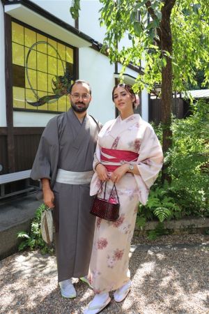 男性着物