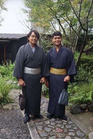 男性着物