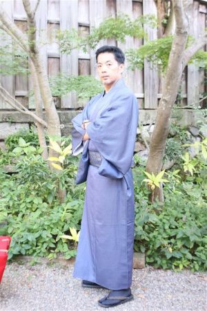 男性着物