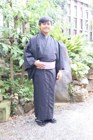 男性着物