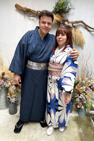 男性着物