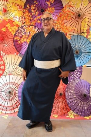 男性着物