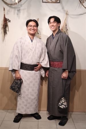 男性着物