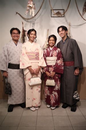 男性着物