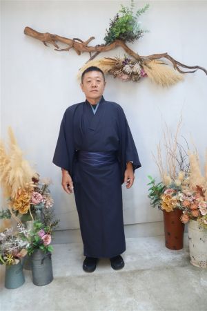 男性着物