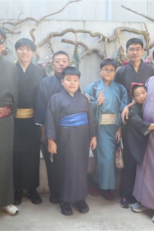 男性着物