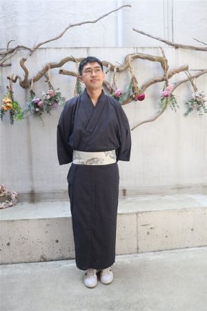 男性着物
