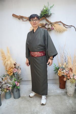 男性着物
