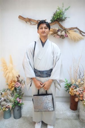 男性着物