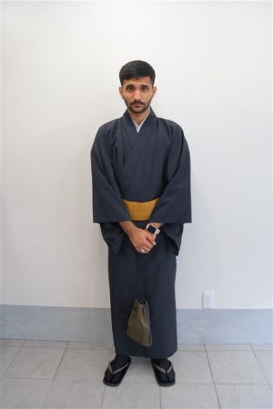 男性着物