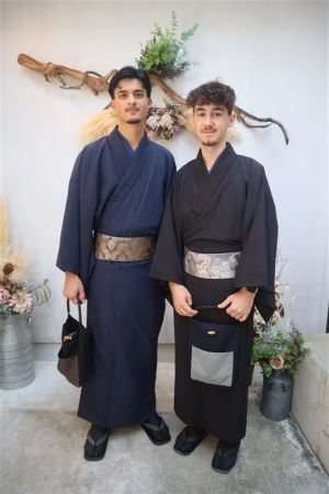 男性着物