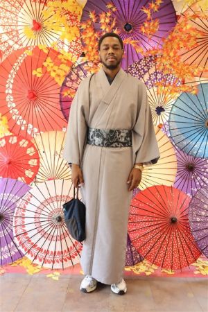 男性着物