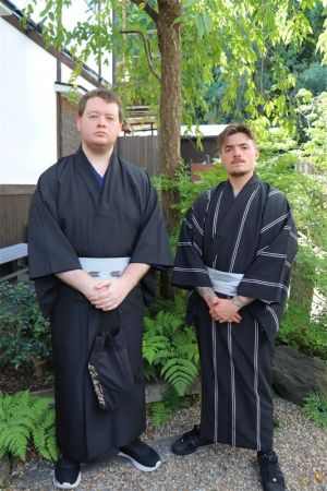 男性着物