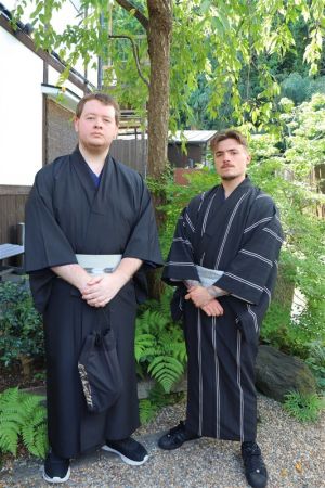 男性着物