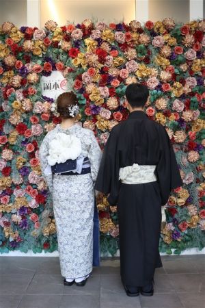男性着物