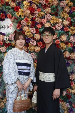 男性着物