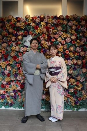 男性着物